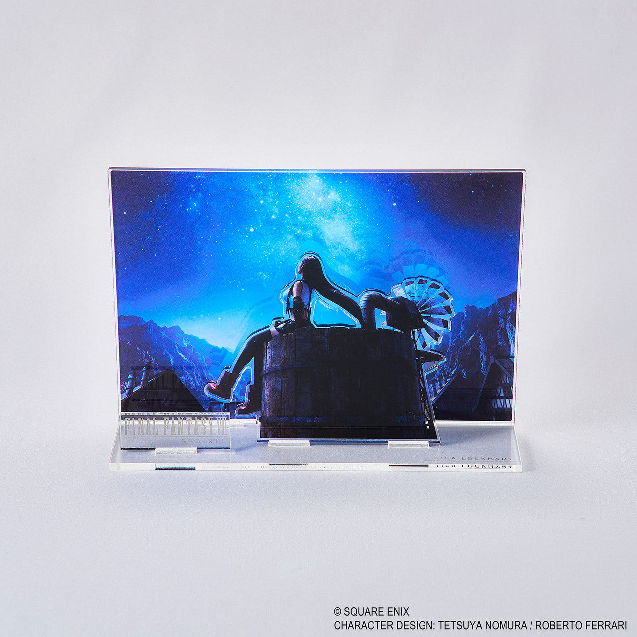 FINAL FANTASY VII REBIRTH Acrylic Diorama TIFA Key Art