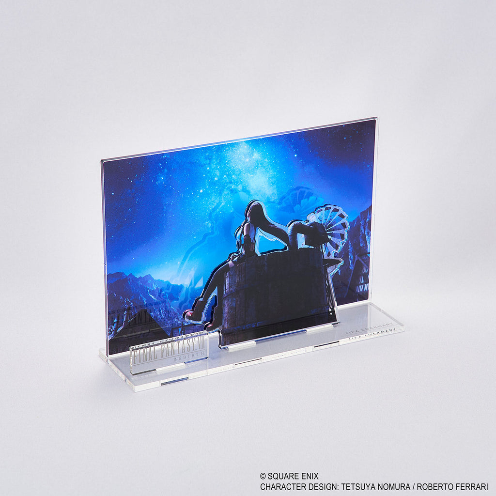FINAL FANTASY VII REBIRTH Acrylic Diorama TIFA Key Art