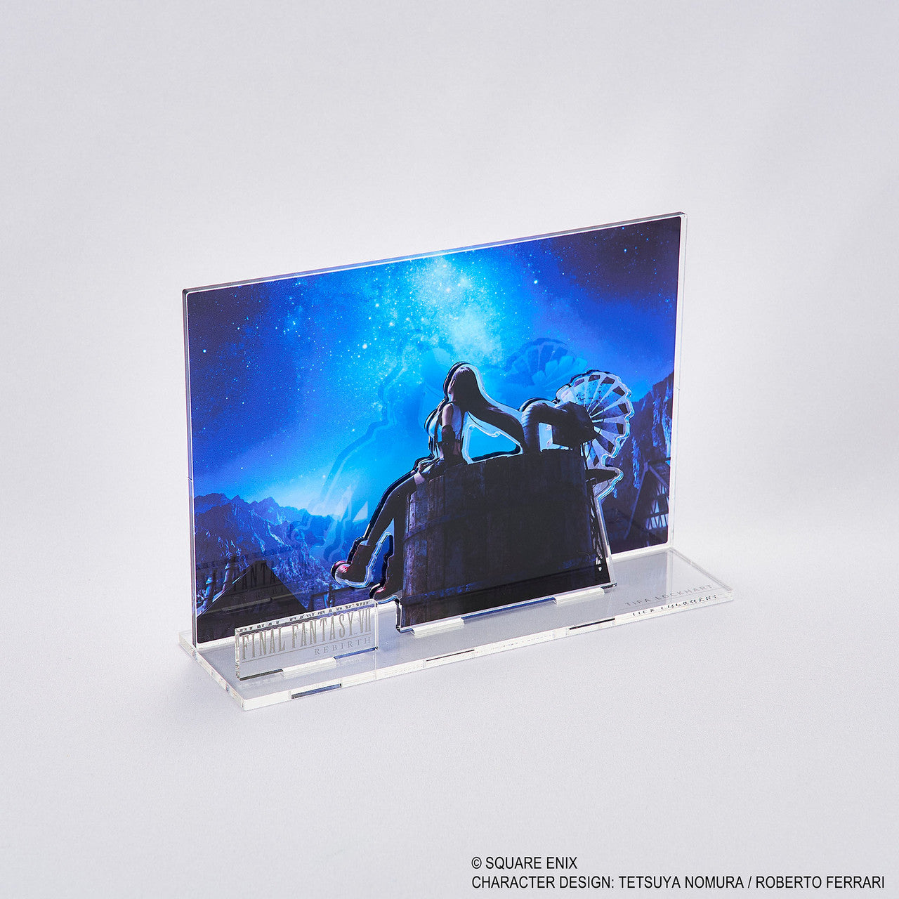 FINAL FANTASY VII REBIRTH Acrylic Diorama TIFA Key Art
