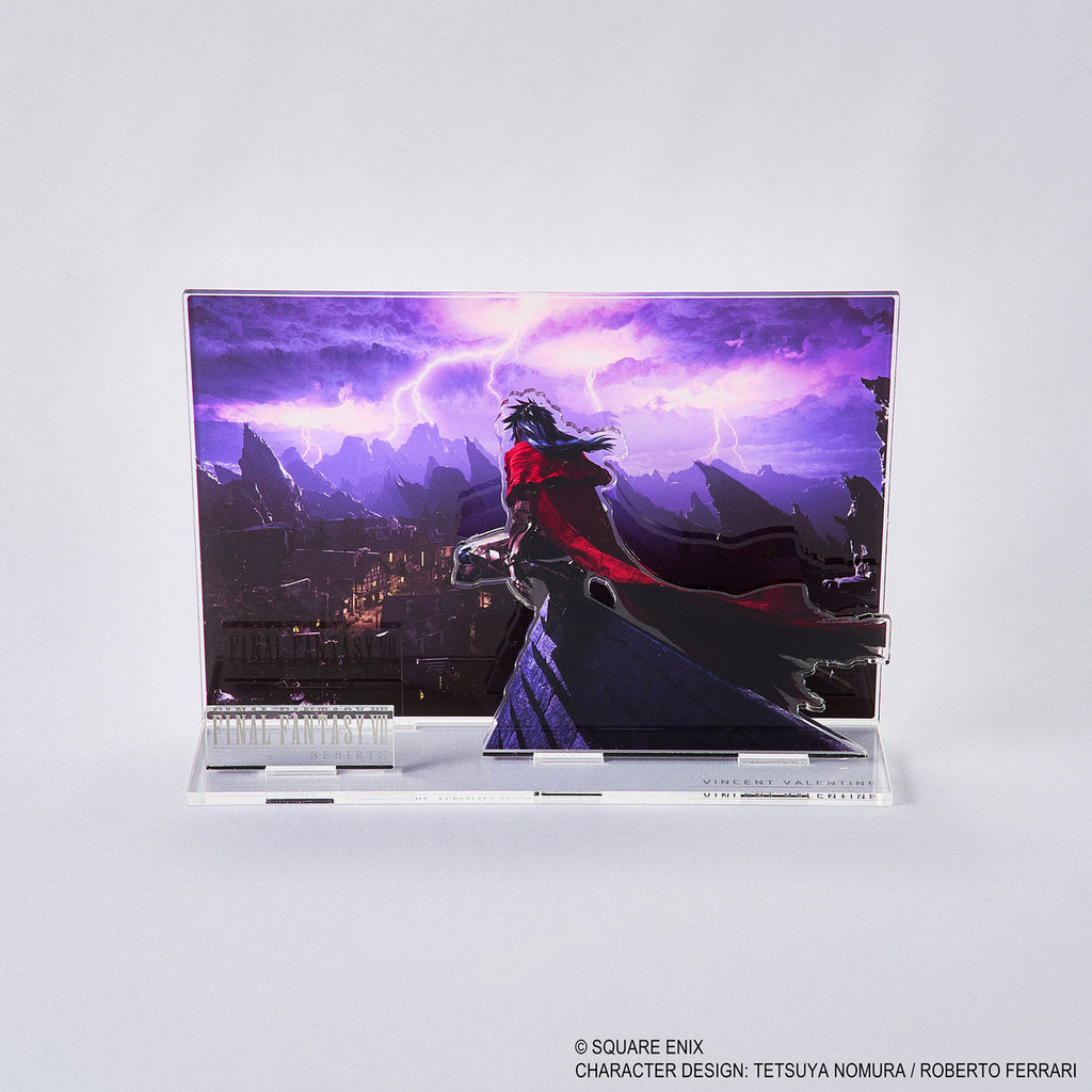 FINAL FANTASY VII REBIRTH Acrylic Diorama VINCENT Key Art