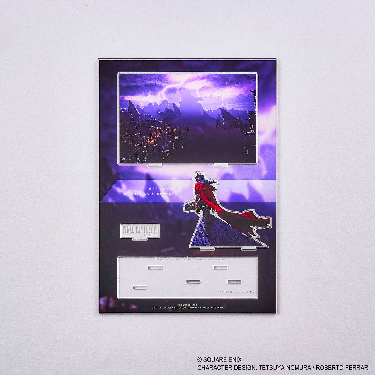 FINAL FANTASY VII REBIRTH Acrylic Diorama VINCENT Key Art