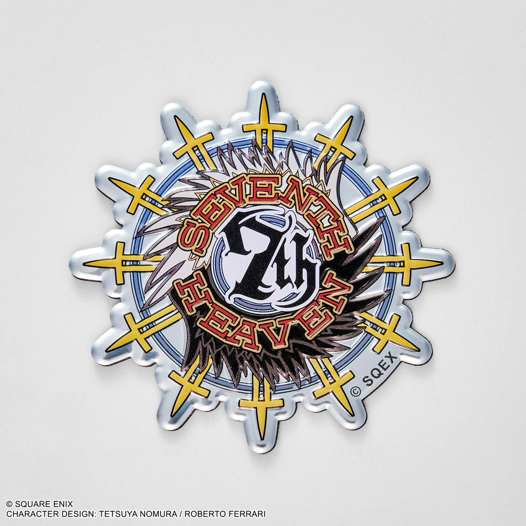 FINAL FANTASY VII REBIRTH Aluminum Magnet SEVENTH HEAVEN