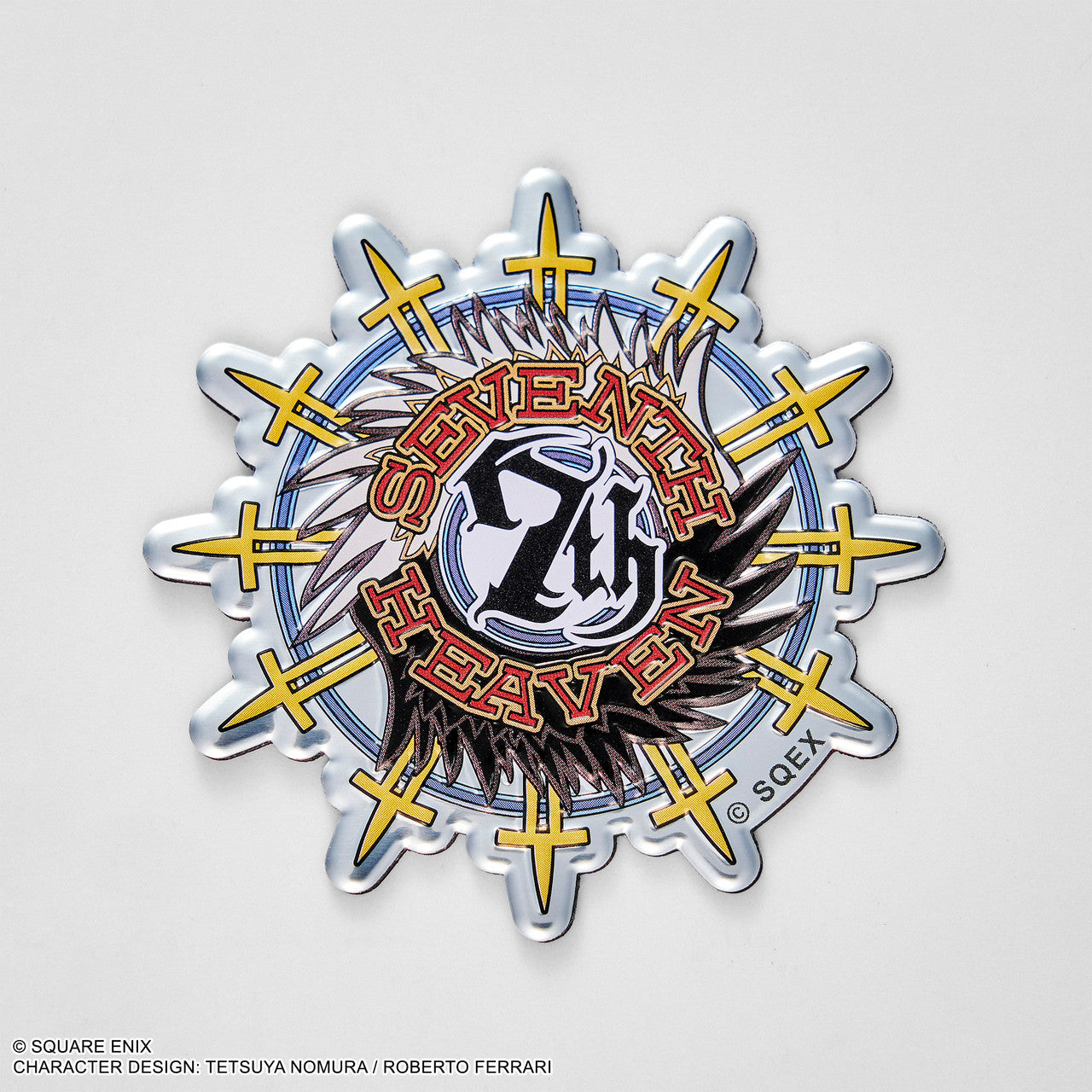FINAL FANTASY VII REBIRTH Aluminum Magnet SEVENTH HEAVEN