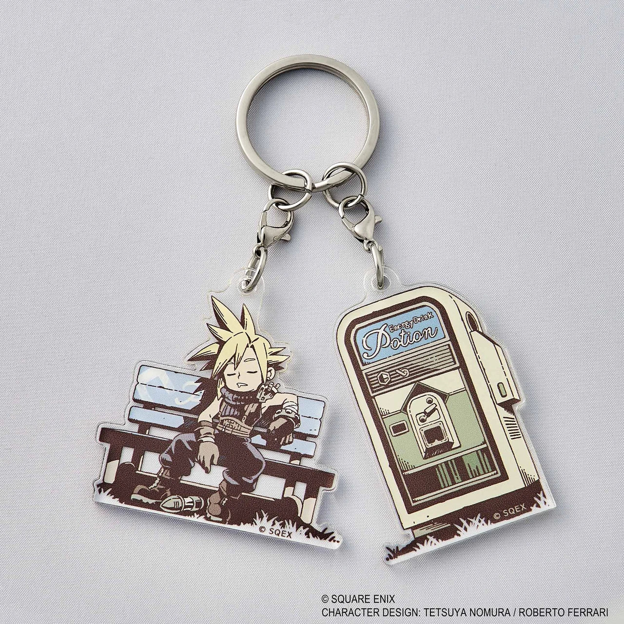 FINAL FANTASY VII REBIRTH Acrylic Keychain NAPPING CLOUD