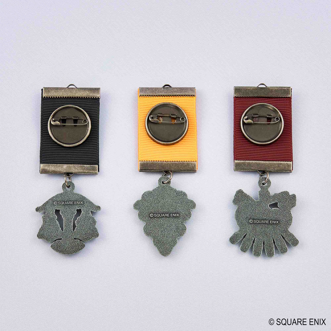 FINAL FANTASY XIV Grand Companies of Eorzea Medal Brooch Set