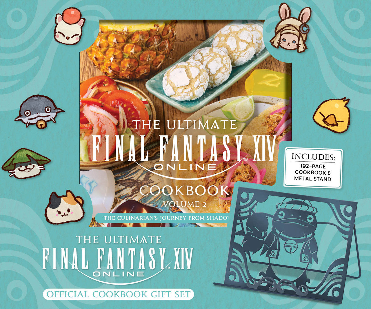 The Ultimate Final Fantasy XIV Cookbook Vol 2 Gift Set Wave 2