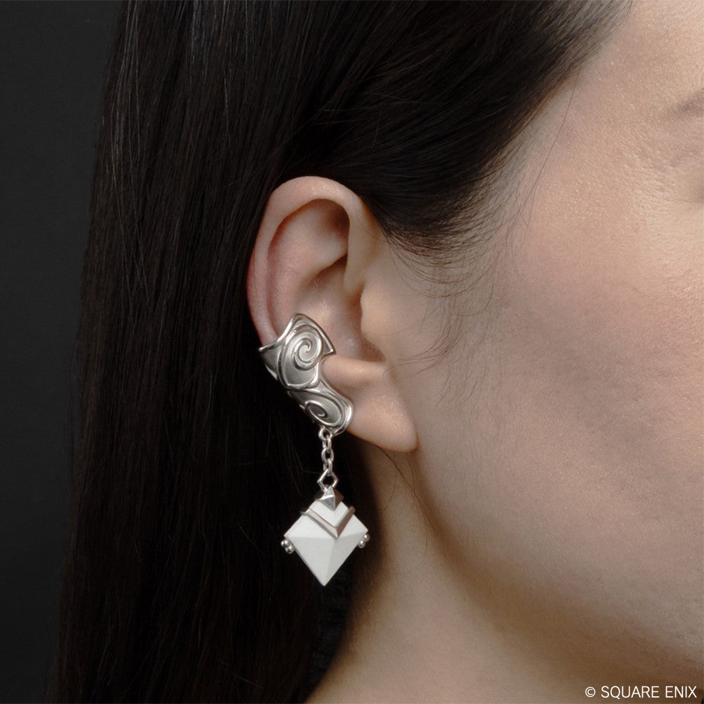 FINAL FANTASY XIV Silver Ear Cuff Alphinaud & Alisaie
