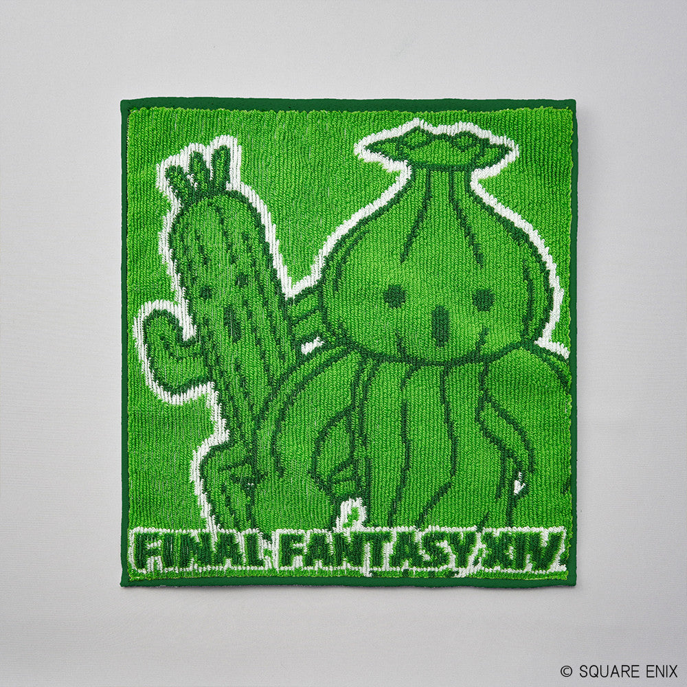 FINAL FANTASY XIV Hand Towel Cactuar & Barreltender