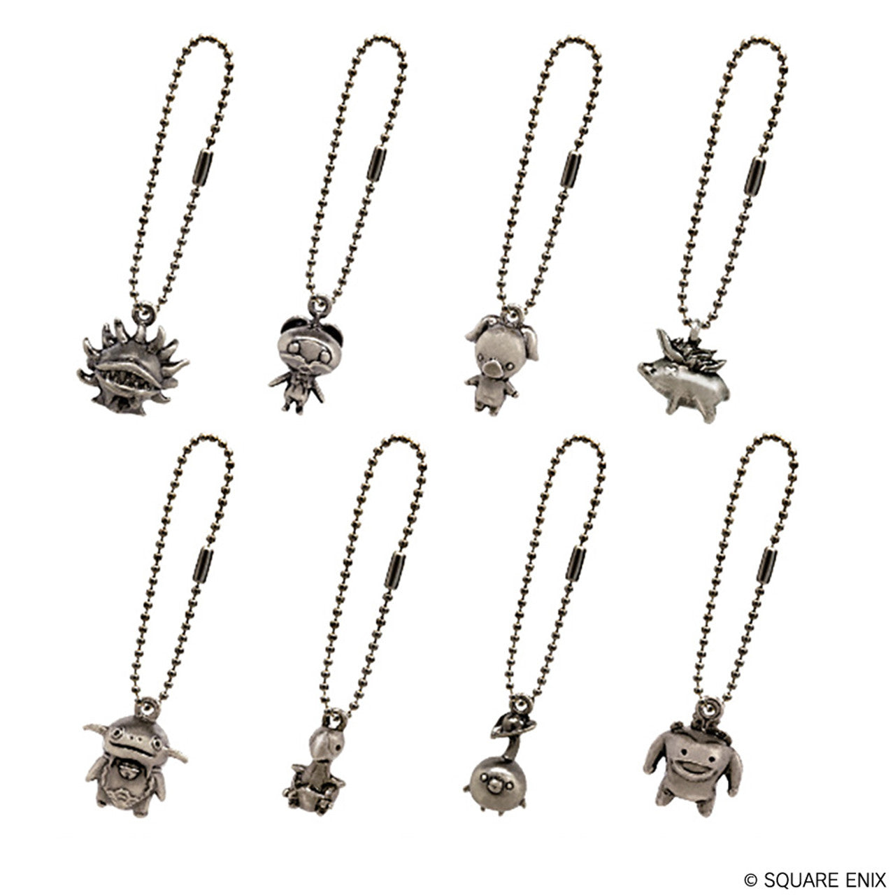 FINAL FANTASY XIV Minion Metal Charm Vol. 2 display
