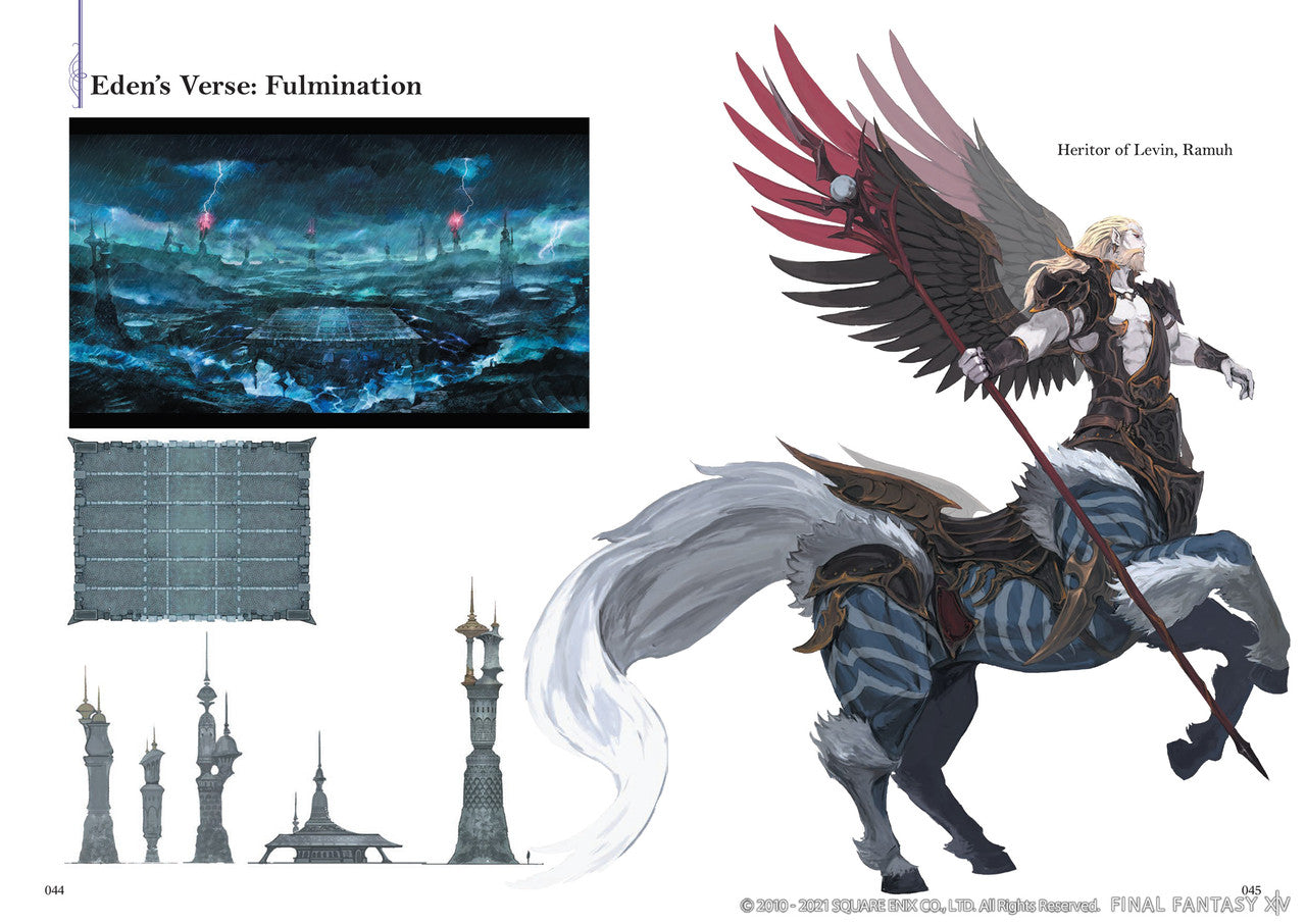 Final Fantasy XIV Shadowbringers The Art of Reflection Histories Unwritten