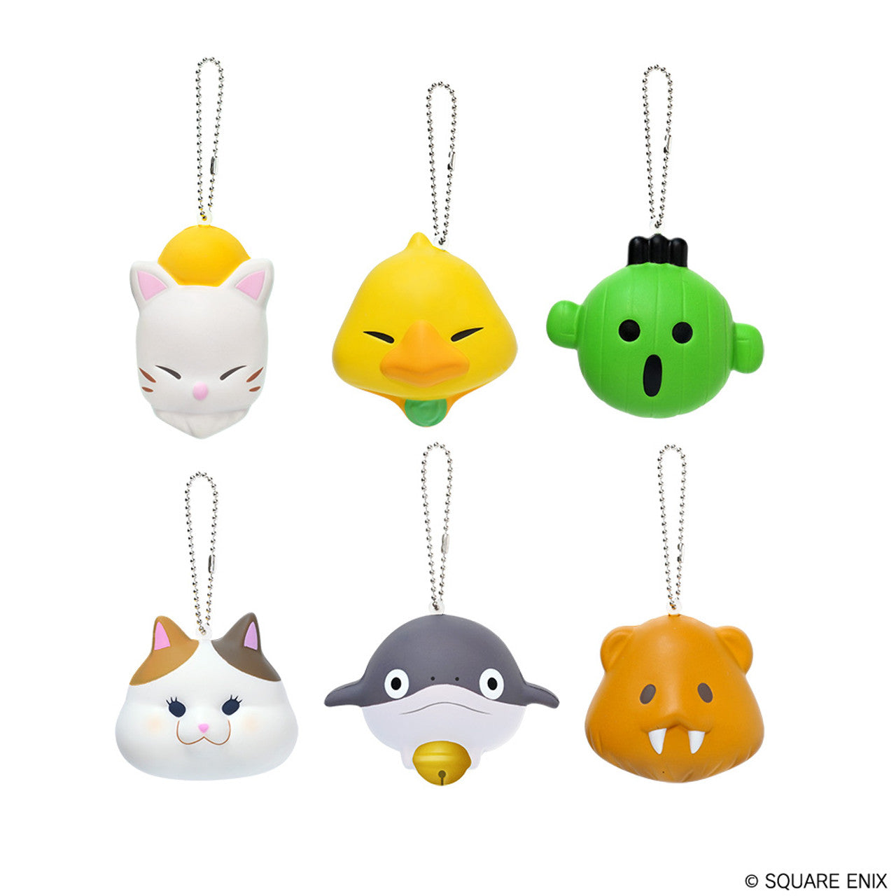 FINAL FANTASY XIV Squeezable Minions display