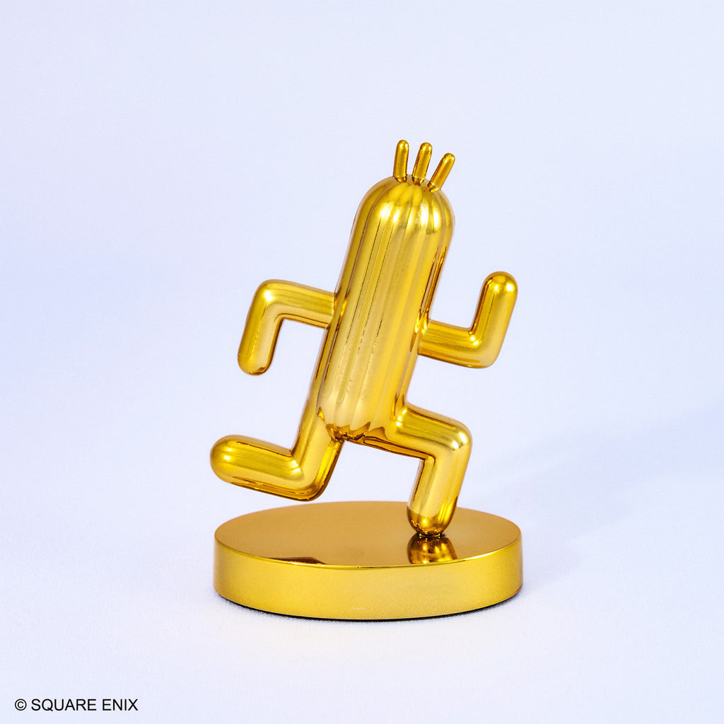 FINAL FANTASY BRIGHT ARTS GALLERY GOLD CACTUAR