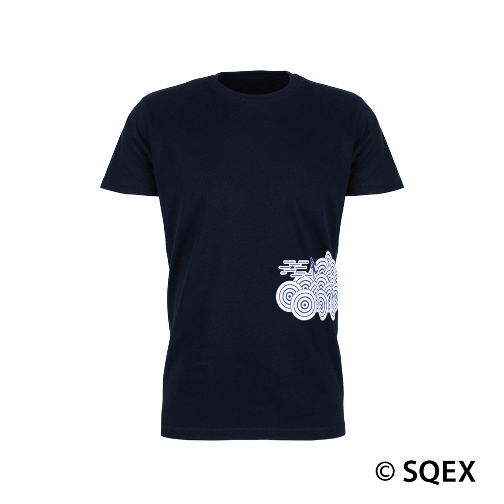 FINAL FANTASY T Shirt CACTUAR Navy