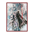 FINAL FANTASY Card Sleeve Series FIERY HEART ICY RESOLVE FFCSS 25