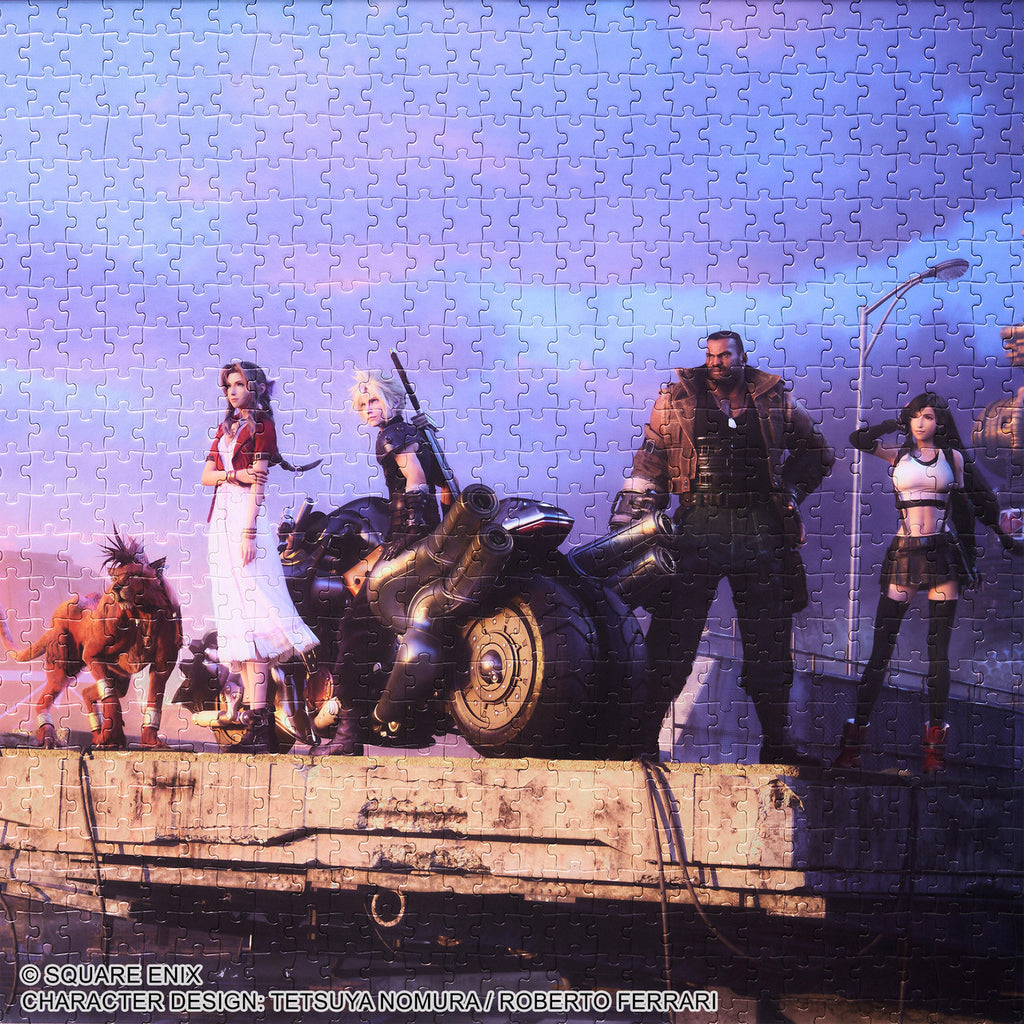 FINAL FANTASY VII REMAKE Jigsaw Puzzle Key Art 1000 PIECE