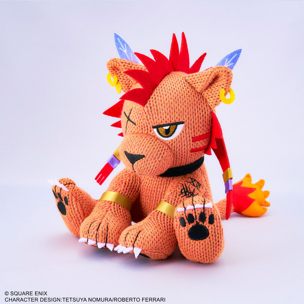 FINAL FANTASY VII REMAKE Knitted Plush RED XIII
