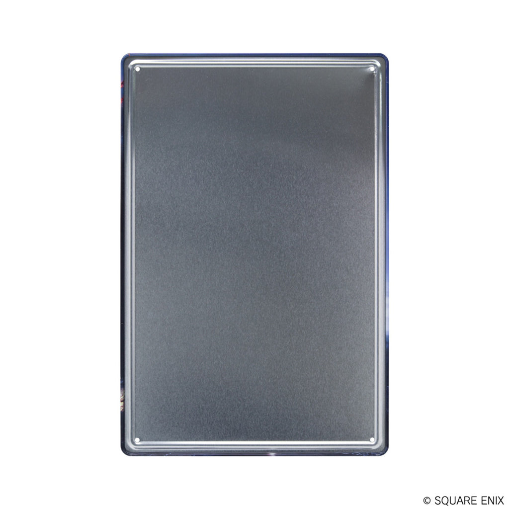 FINAL FANTASY XVI Metal Plate with Easel DION & BAHAMUT