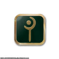 FINAL FANTASY XIV JOB ICON WHITE MAGE PIN BADGE
