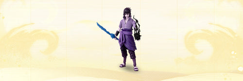 ANI FIGURINE NARUTO - UCHIHA SASUKE RINNEGAN (7TH WAVE)