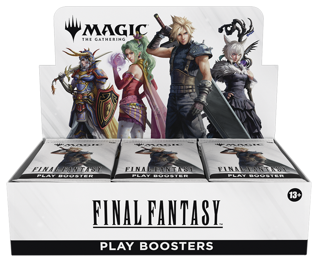 MTG Universes Beyond Final Fantasy Play Booster Display
