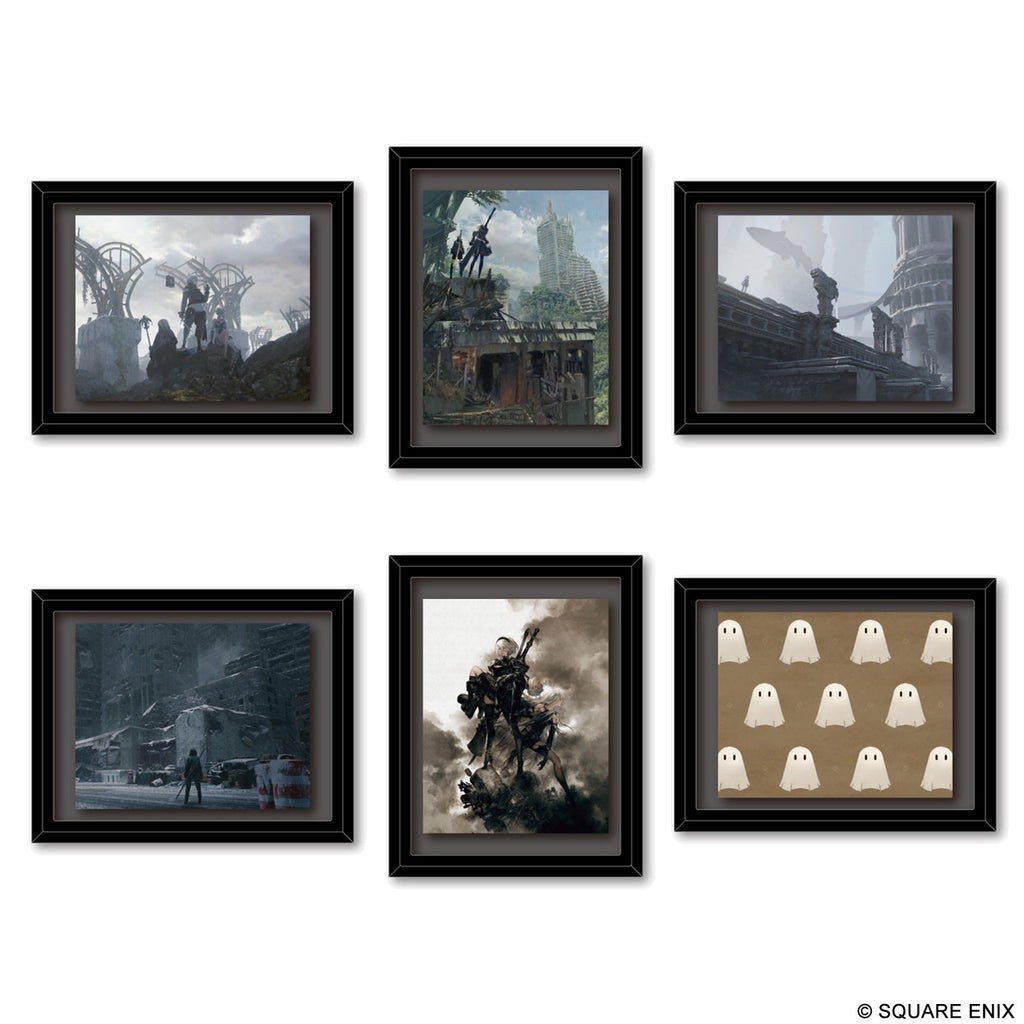 NieR Series Frame Magnet Gallery display