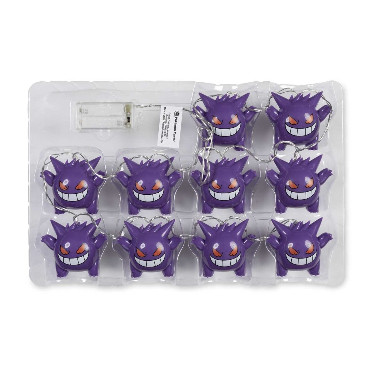 Gengar Pokémon Halloween String Lights (10 Lights)