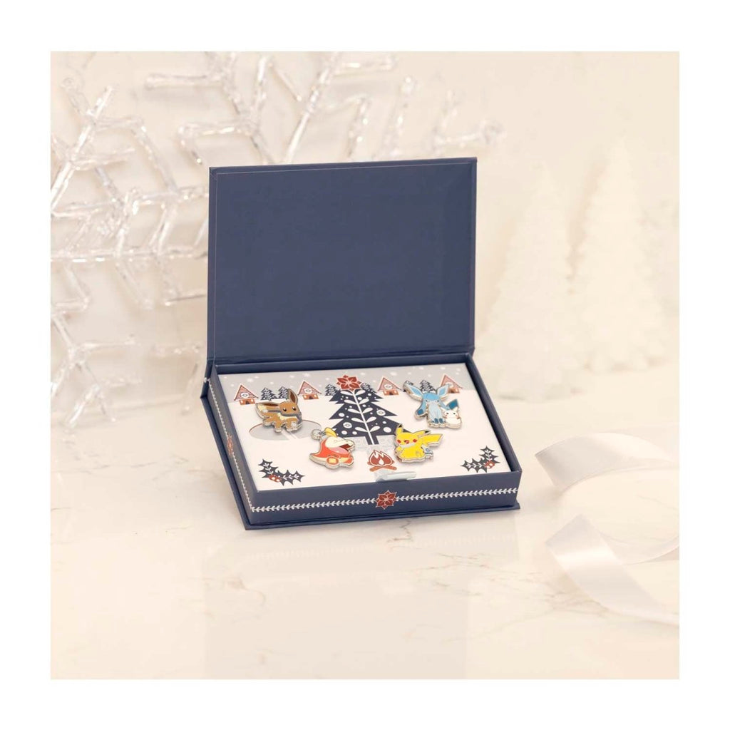 Pikachu, Fuecoco & Friends Pokémon Holiday Pin Box Set (4-Pack)