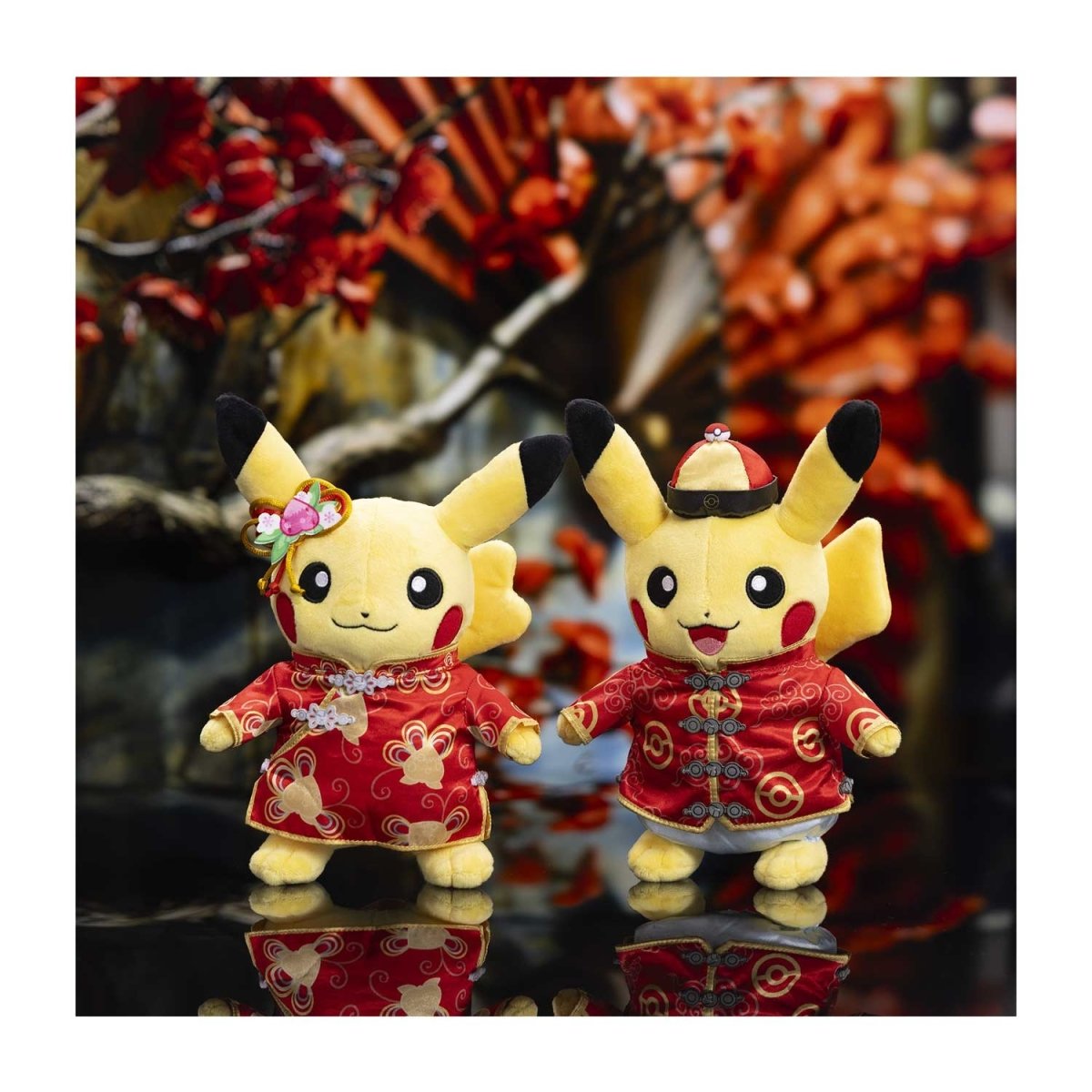 Lunar New Year: Costume Pikachu (Male) Plush - 9 In.