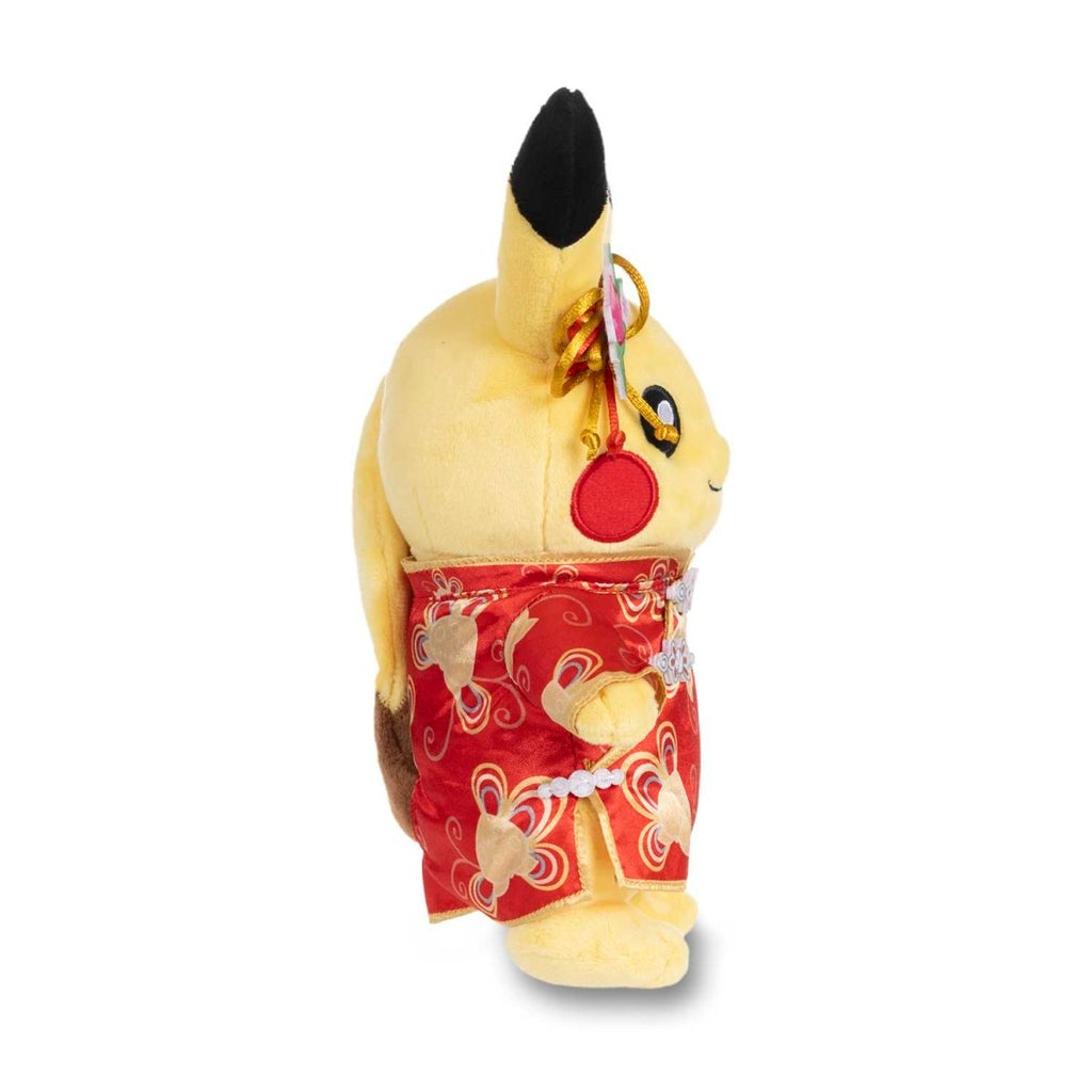 Lunar New Year: Costume Pikachu (Female) Plush - 9 ¾ In.