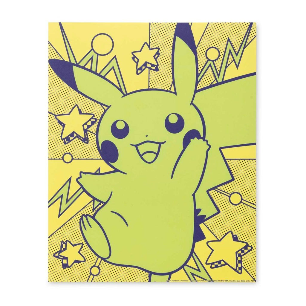 Pikachu Pop Posters (4-Pack)