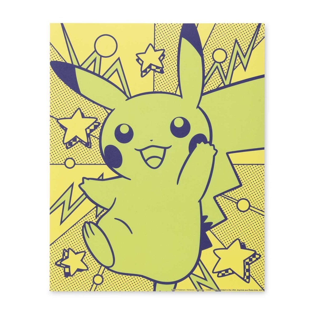 Pikachu Pop Posters (4-Pack)