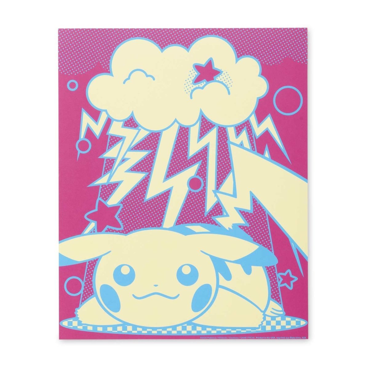 Pikachu Pop Posters (4-Pack)
