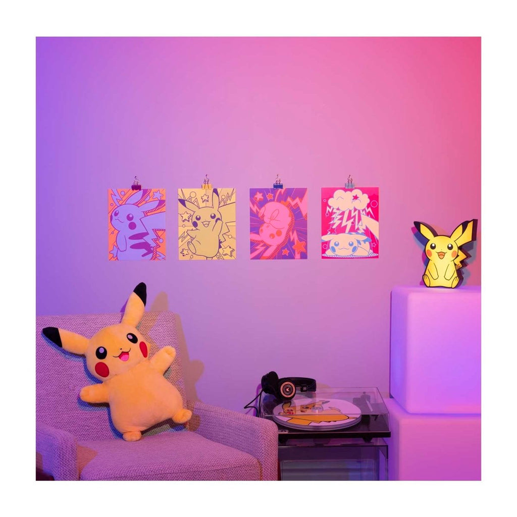 Pikachu Pop Posters (4-Pack)
