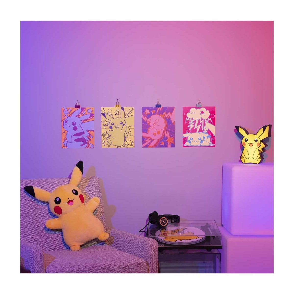 Pikachu Pop Posters (4-Pack)