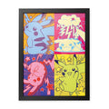 Pikachu Pop Framed Poster