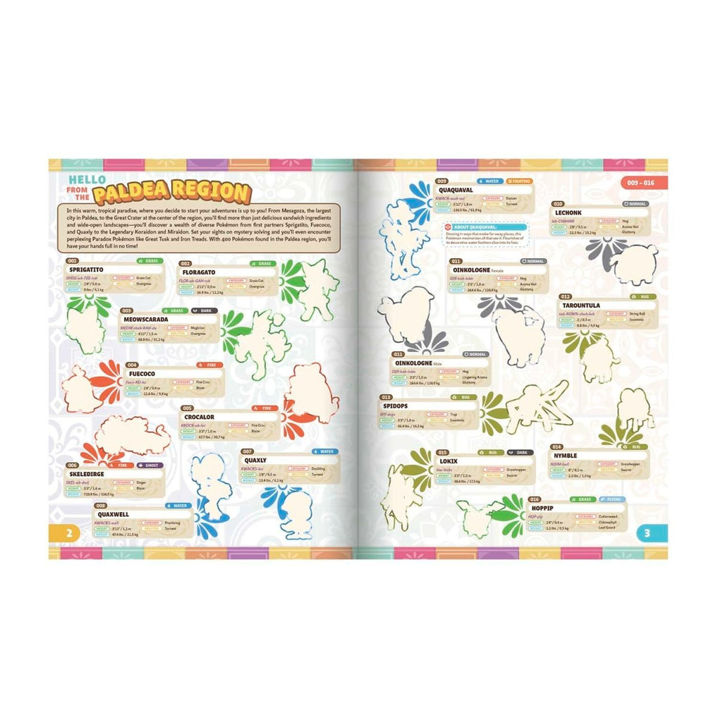 Pokémon: The Official Sticker Book Of The Paldea Region