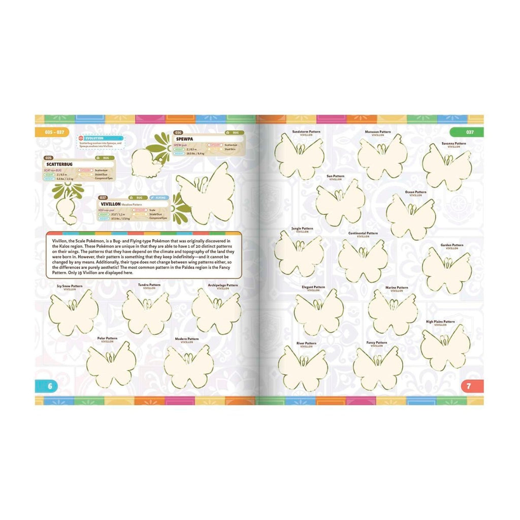 Pokémon: The Official Sticker Book Of The Paldea Region