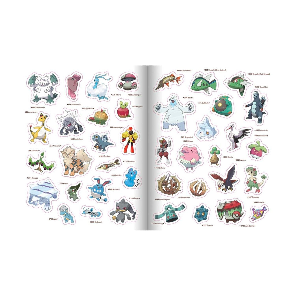 Pokémon: The Official Sticker Book Of The Paldea Region