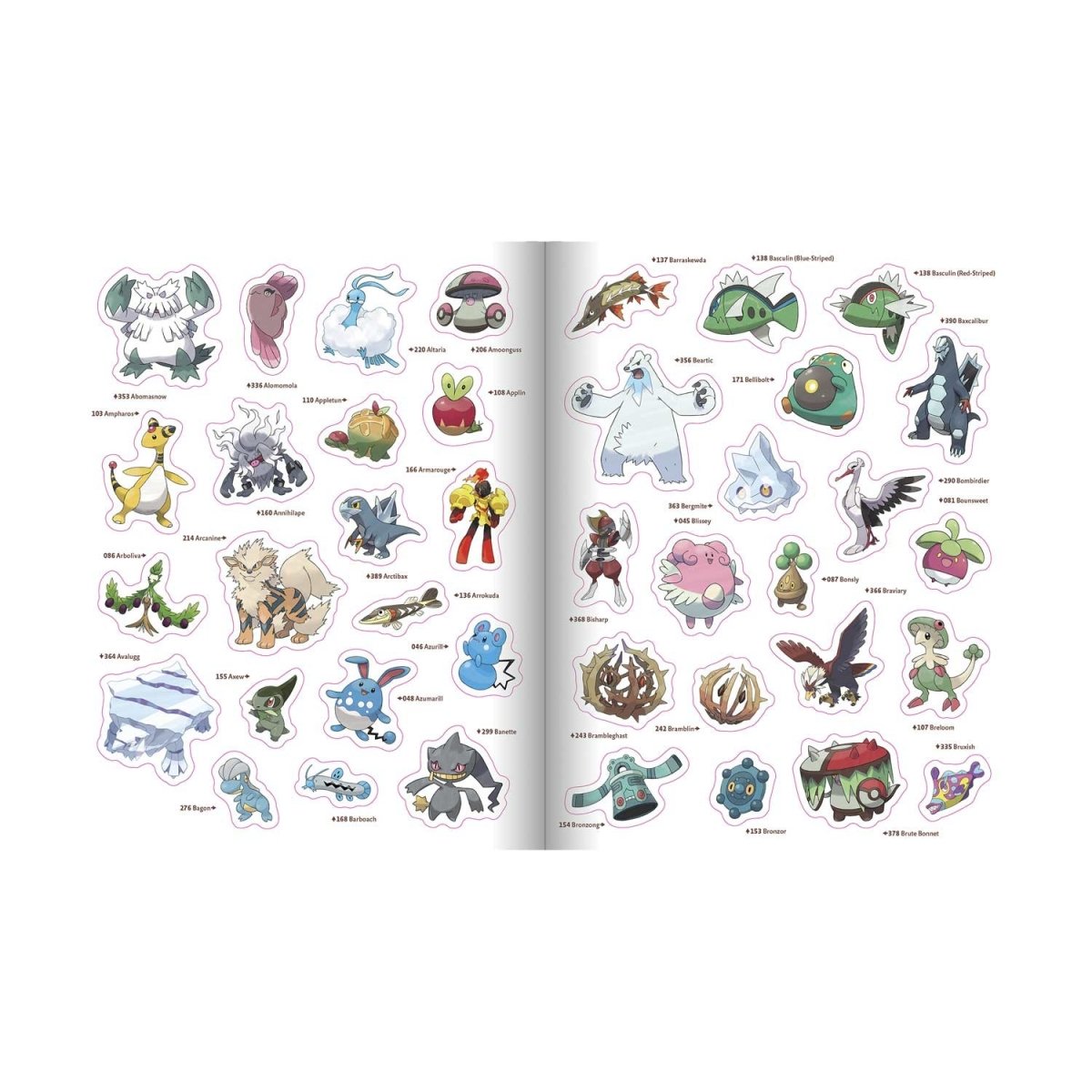 Pokémon: The Official Sticker Book Of The Paldea Region