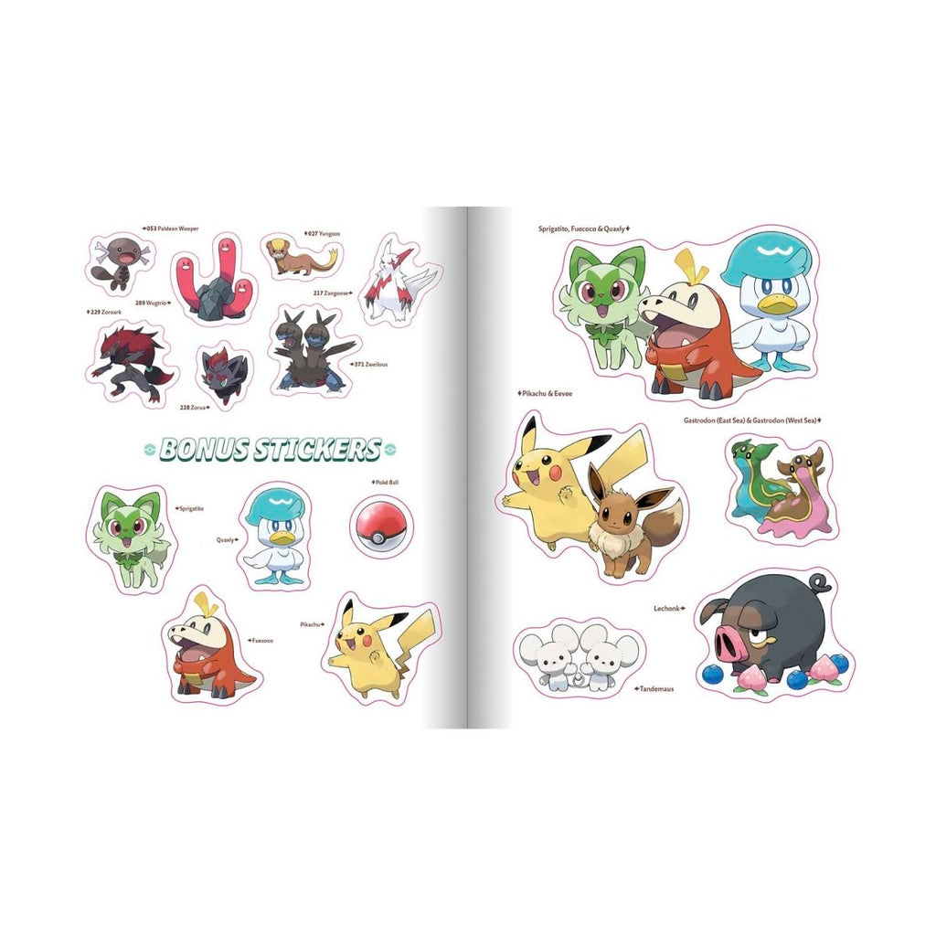 Pokémon: The Official Sticker Book Of The Paldea Region