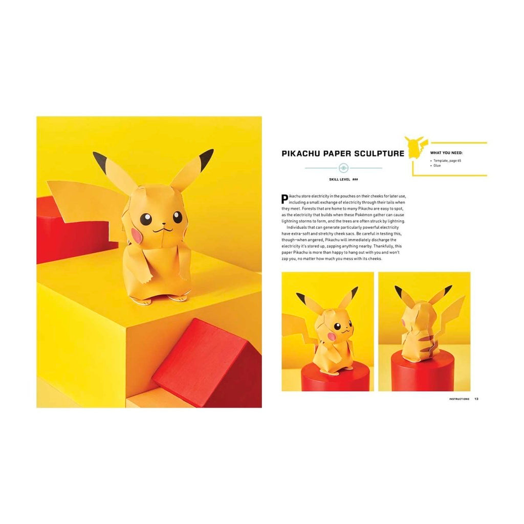 Amazing Pokémon Paper Crafts