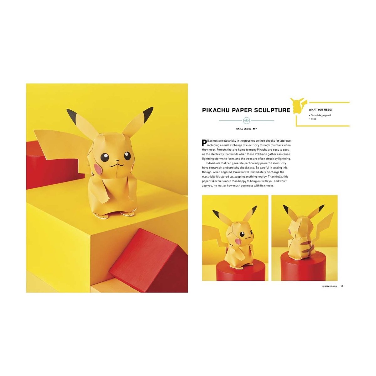 Amazing Pokémon Paper Crafts