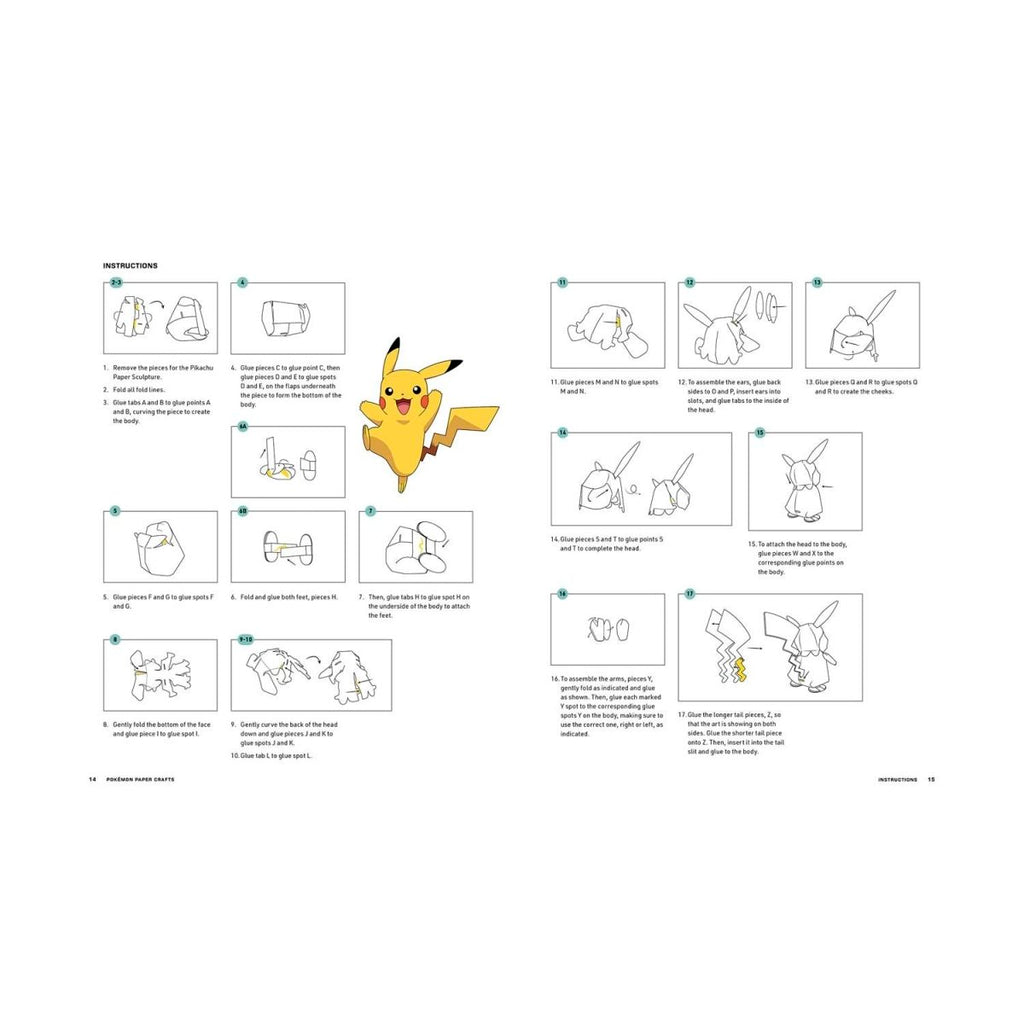 Amazing Pokémon Paper Crafts