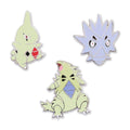 Larvitar, Pupitar & Tyranitar Pokémon Pins (3-Pack)