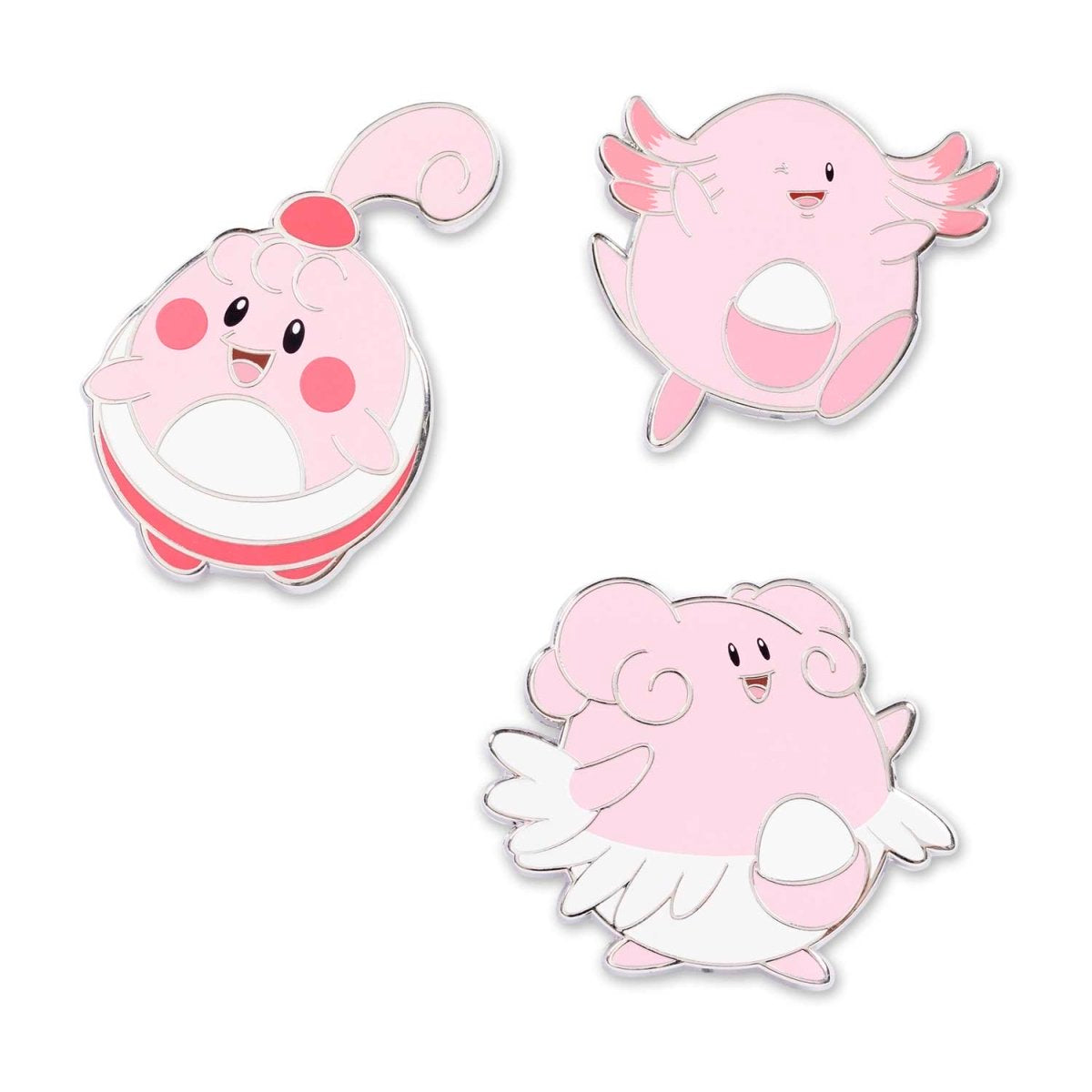Happiny, Chansey & Blissey Pokémon Pins (3-Pack)