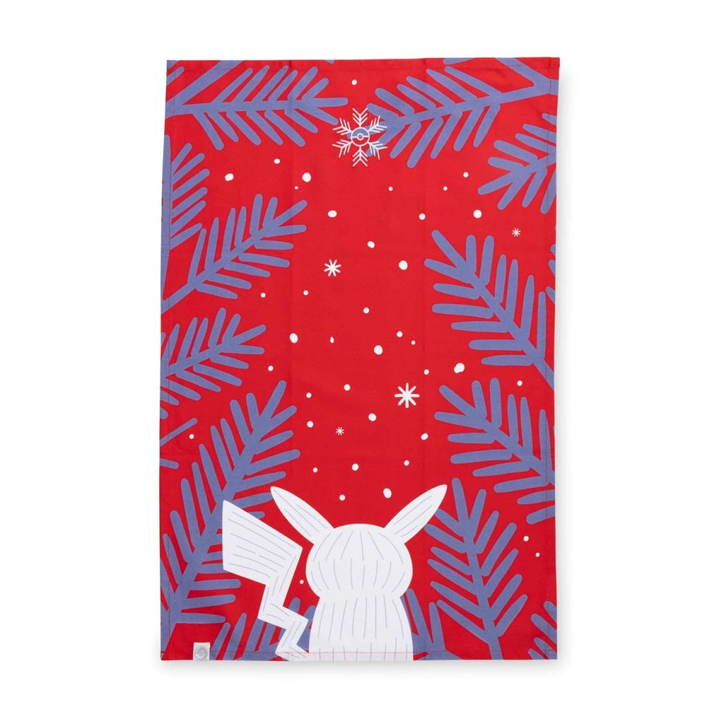 Pokémon Winter Woodland Red & Blue Tea Towels (2-Pack)