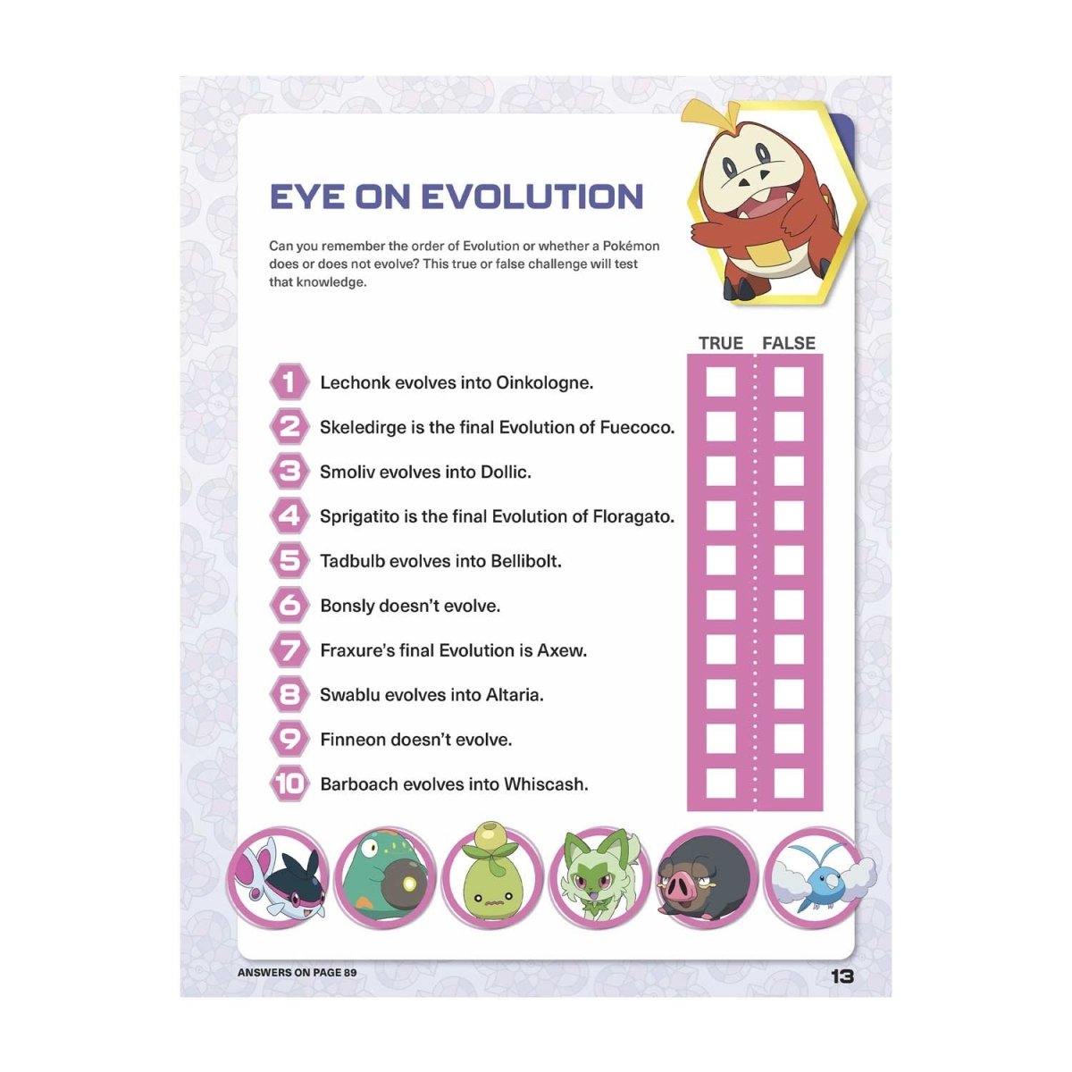 Pokémon: The Official Activity Book Of The Paldea Region
