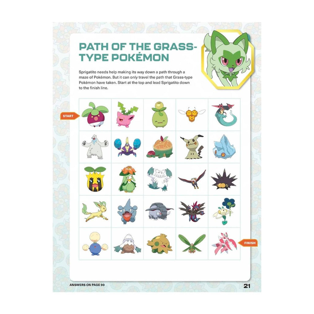 Pokémon: The Official Activity Book Of The Paldea Region