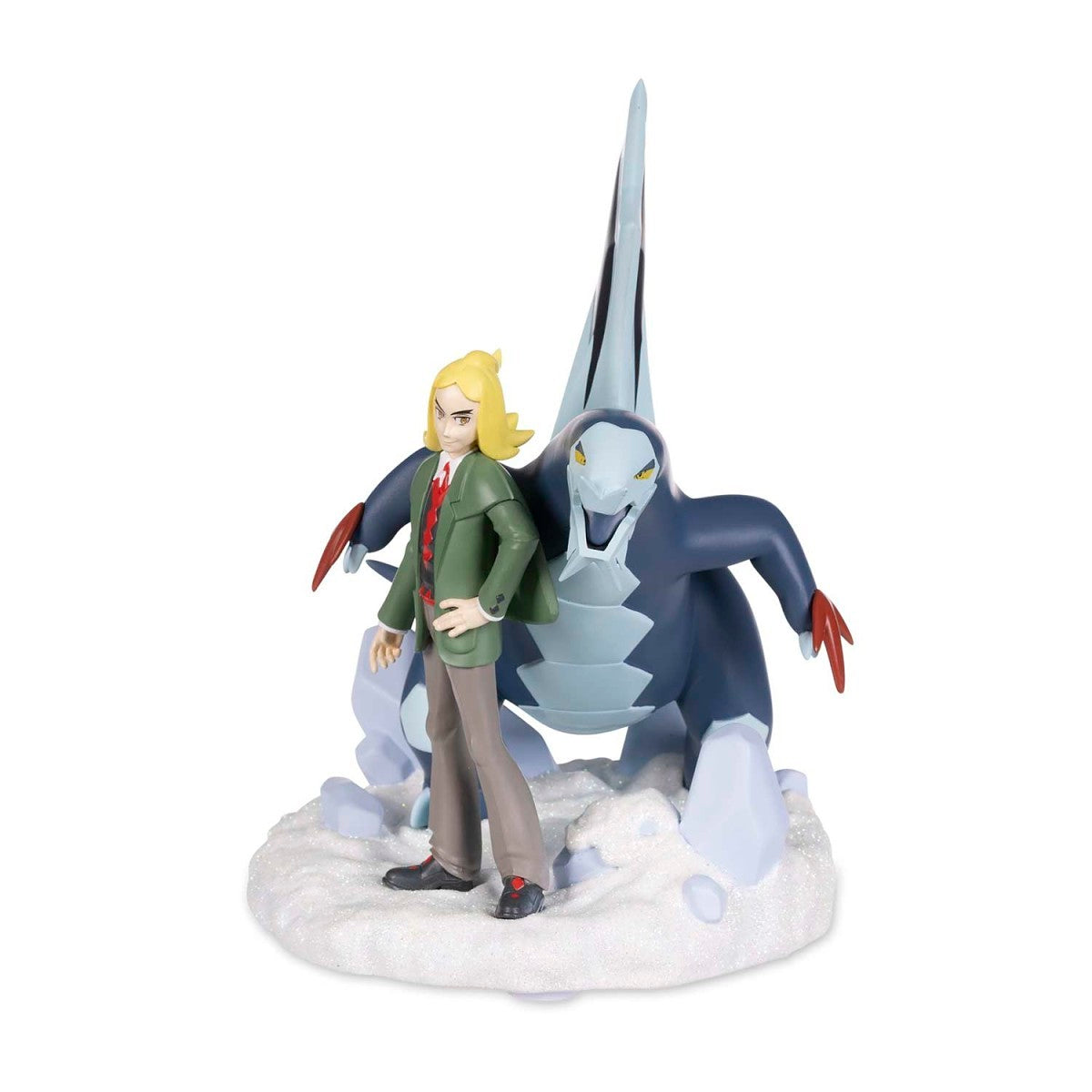 Hassel & Baxcalibur Pokémon Trainers Figure