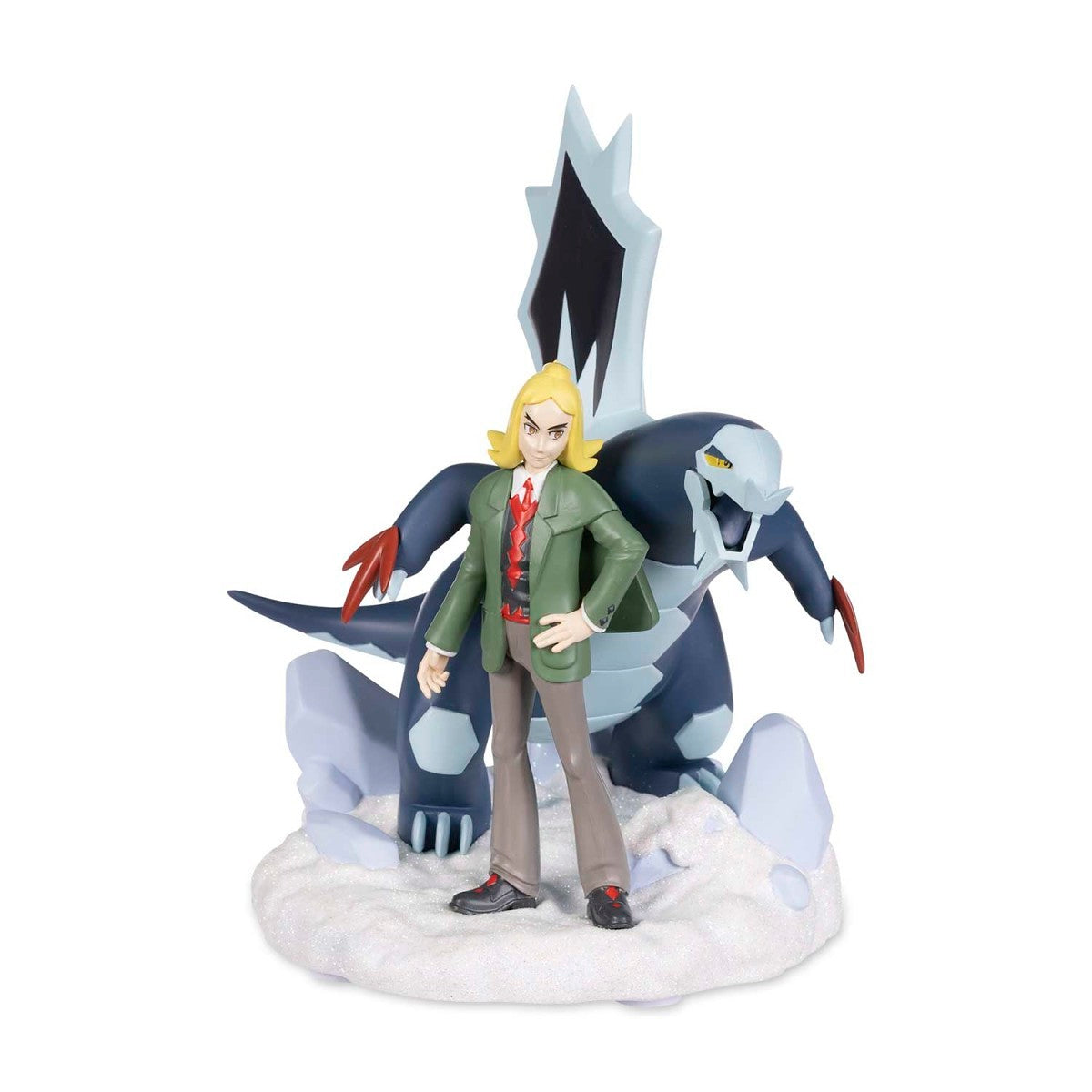 Hassel & Baxcalibur Pokémon Trainers Figure